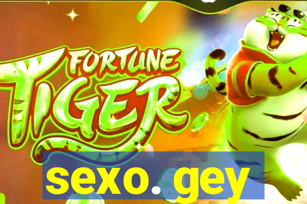sexo. gey